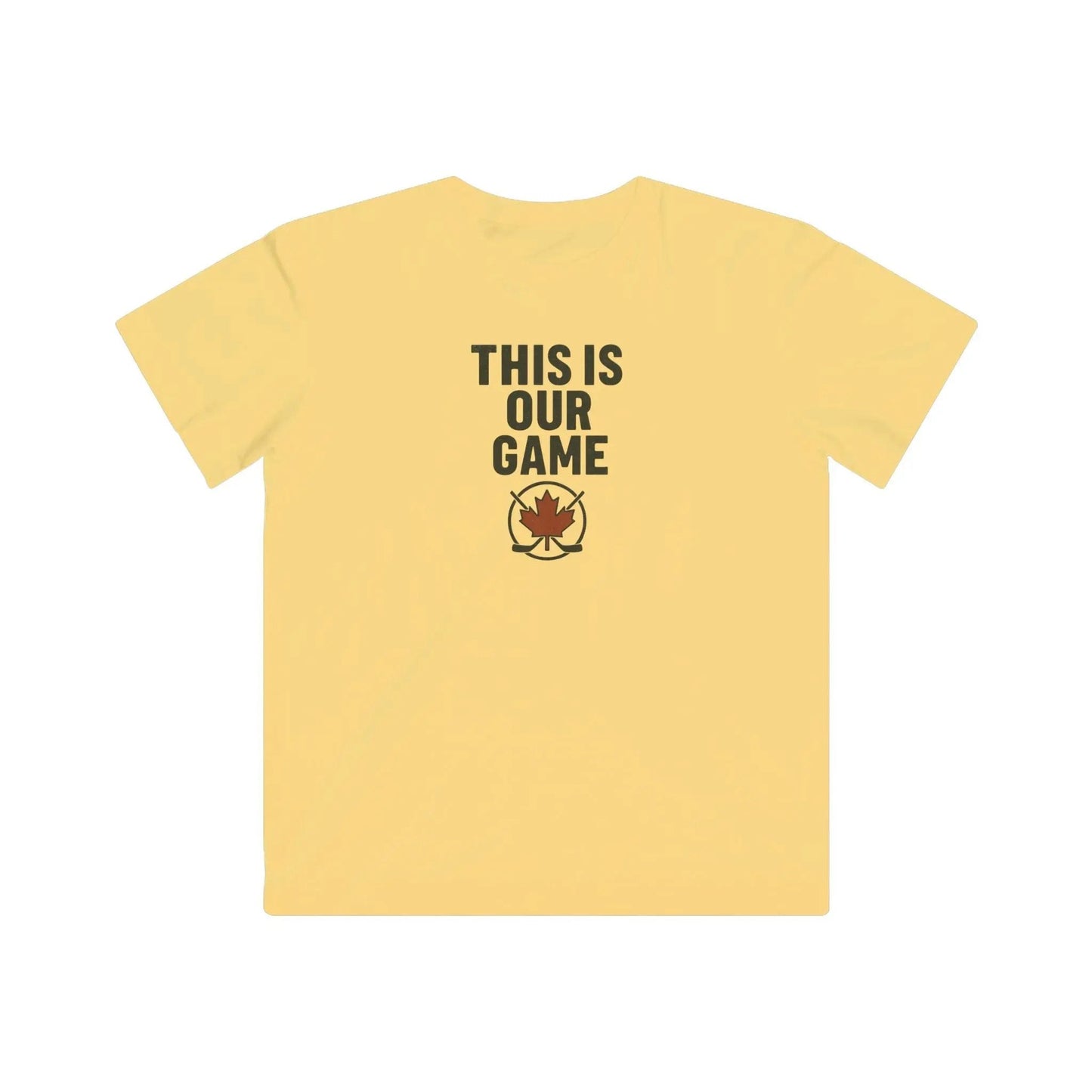 This Is Our Game Youth T-Shirt – Canadian Maple Leaf Tee