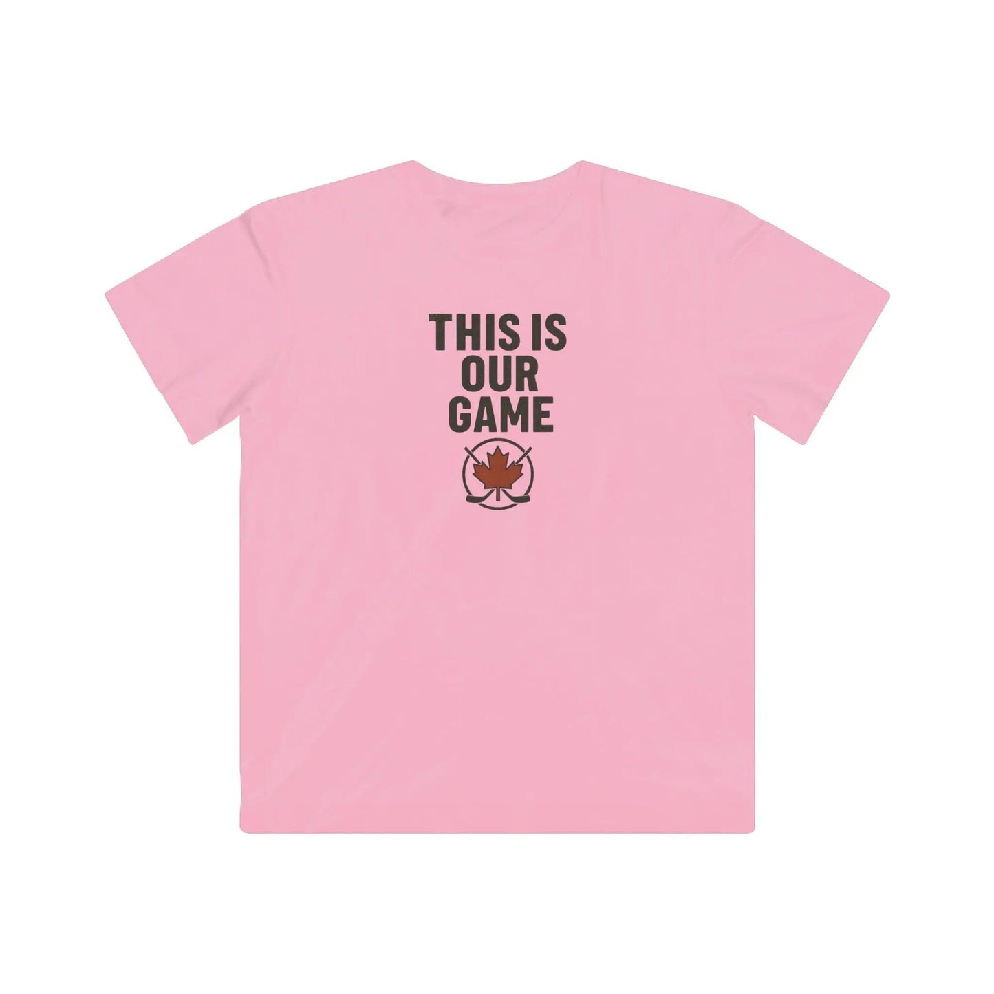 This Is Our Game Youth T-Shirt – Canadian Maple Leaf Tee