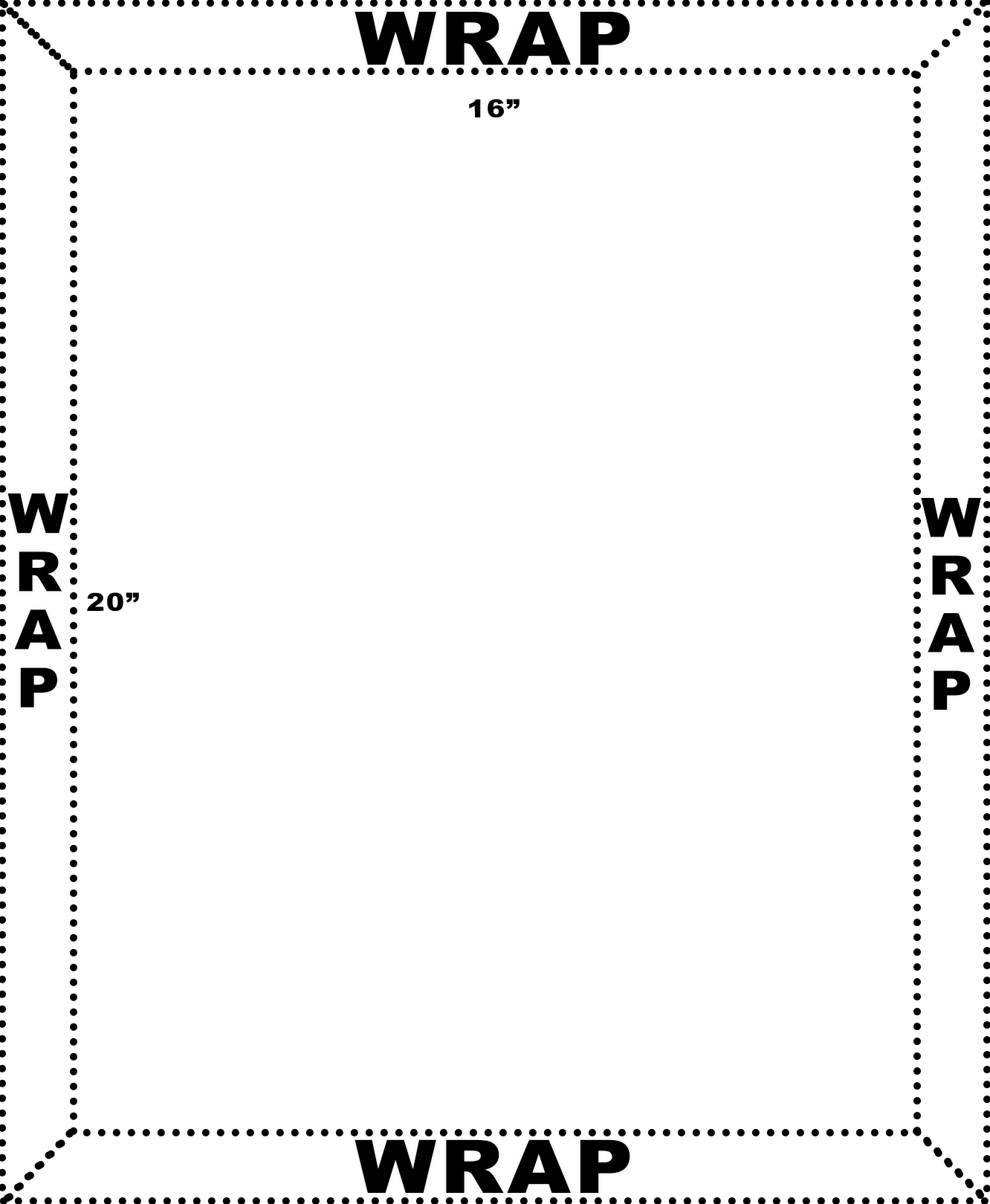 Custom Portrait Photo Canvas