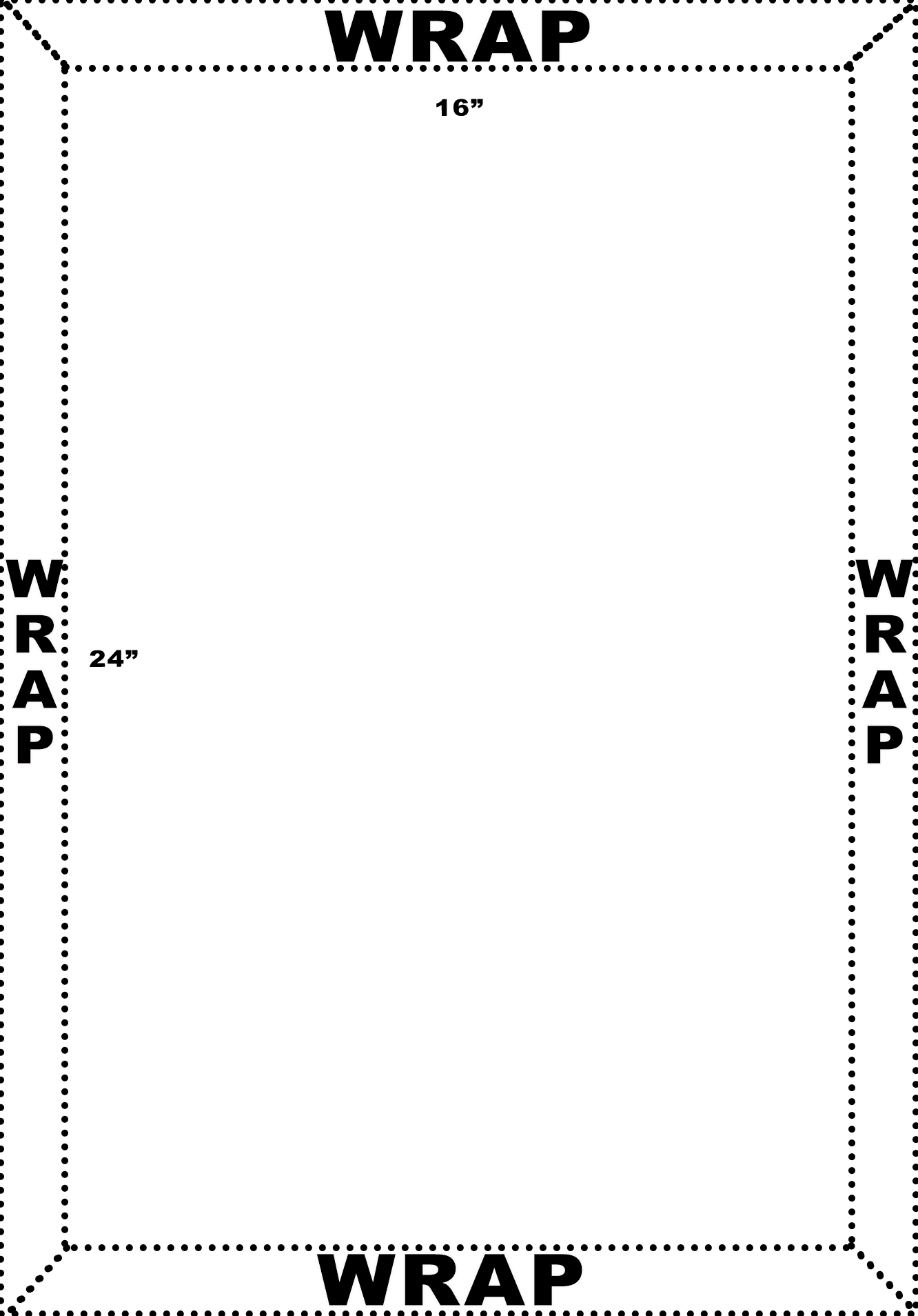 Custom Portrait Photo Canvas