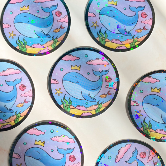 Whaley Cute | Animal Sticker