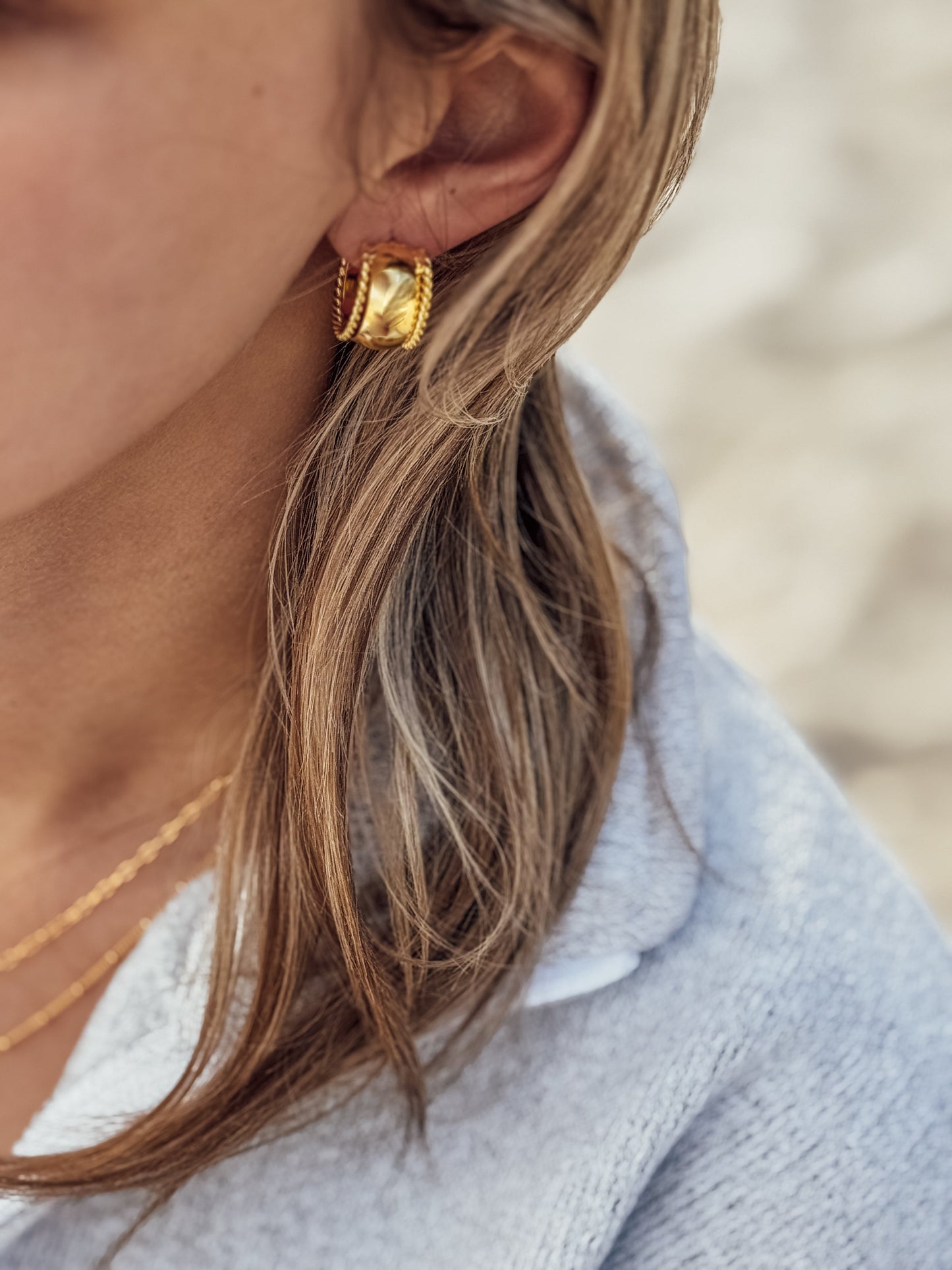 The Sidney Hoop Earrings