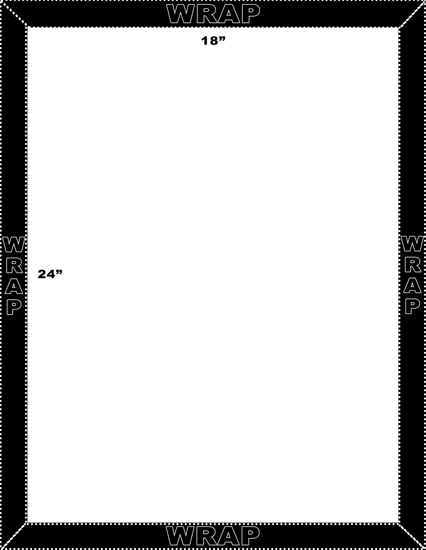 Custom Portrait Photo Canvas