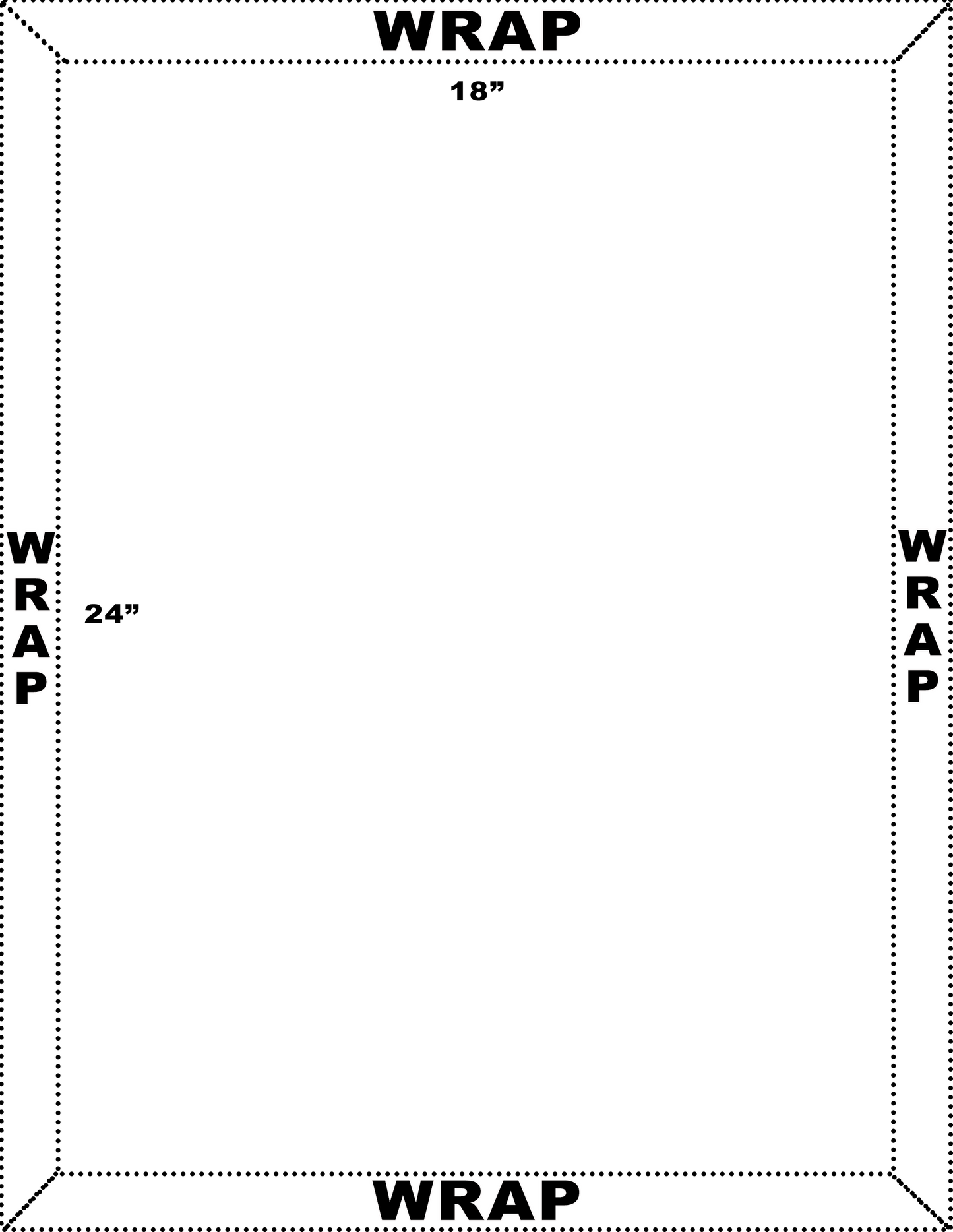 Custom Portrait Photo Canvas