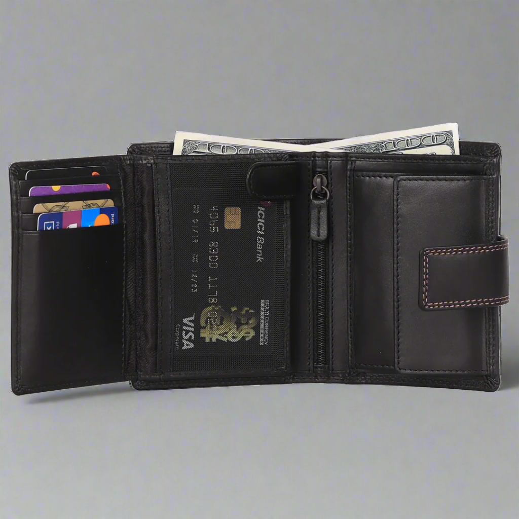 MET Men's Fashion Leather Wallet