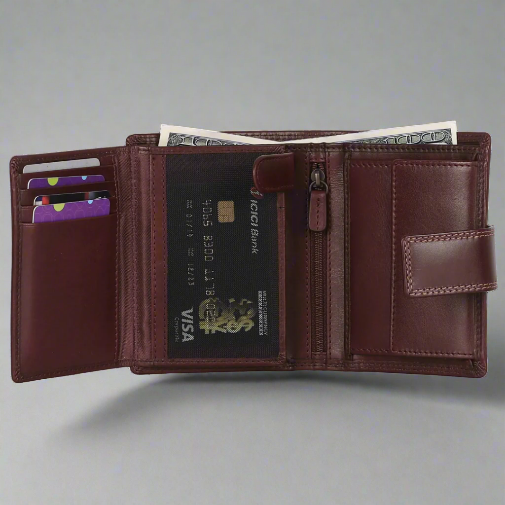 MET Men's Fashion Leather Wallet