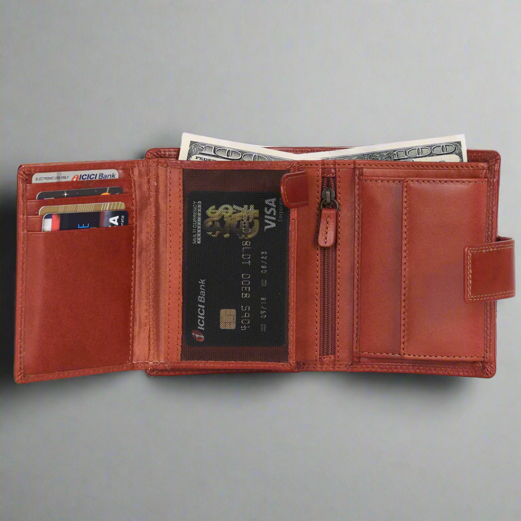 MET Men's Fashion Leather Wallet