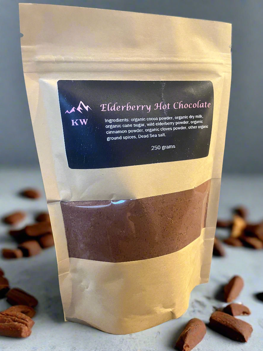 Organic Elderberry Hot Chocolate- 250 grams