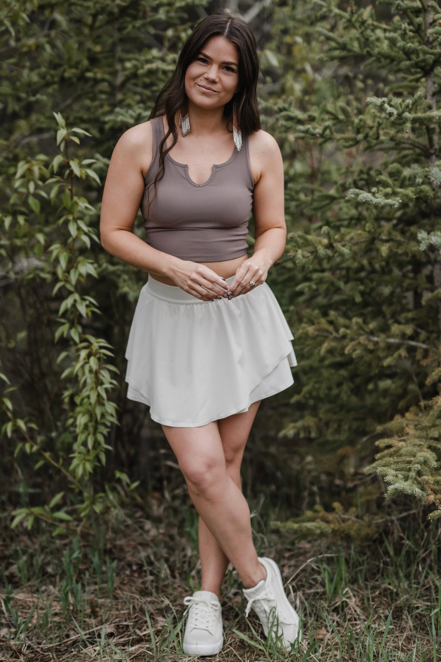 Ribbed Tank *Built in Bra