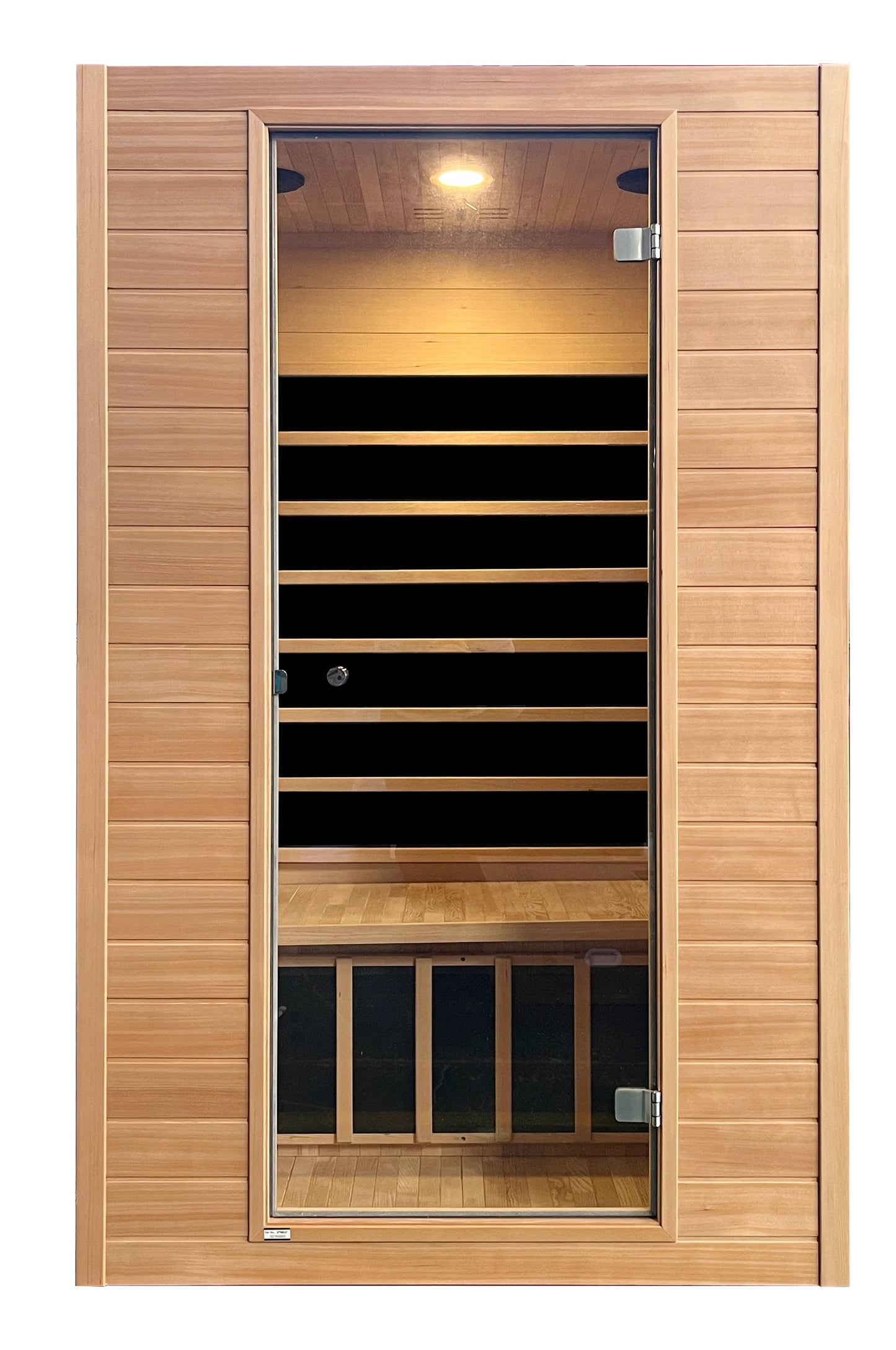 Blisspod | Vienna | Far Infrared Sauna Canadian Hemlock Very Low EMF Sauna, 7 Heaters – 3 Persons