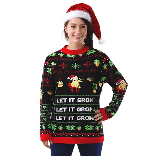 LET IT GROW - Ugly Plantmas Sweater