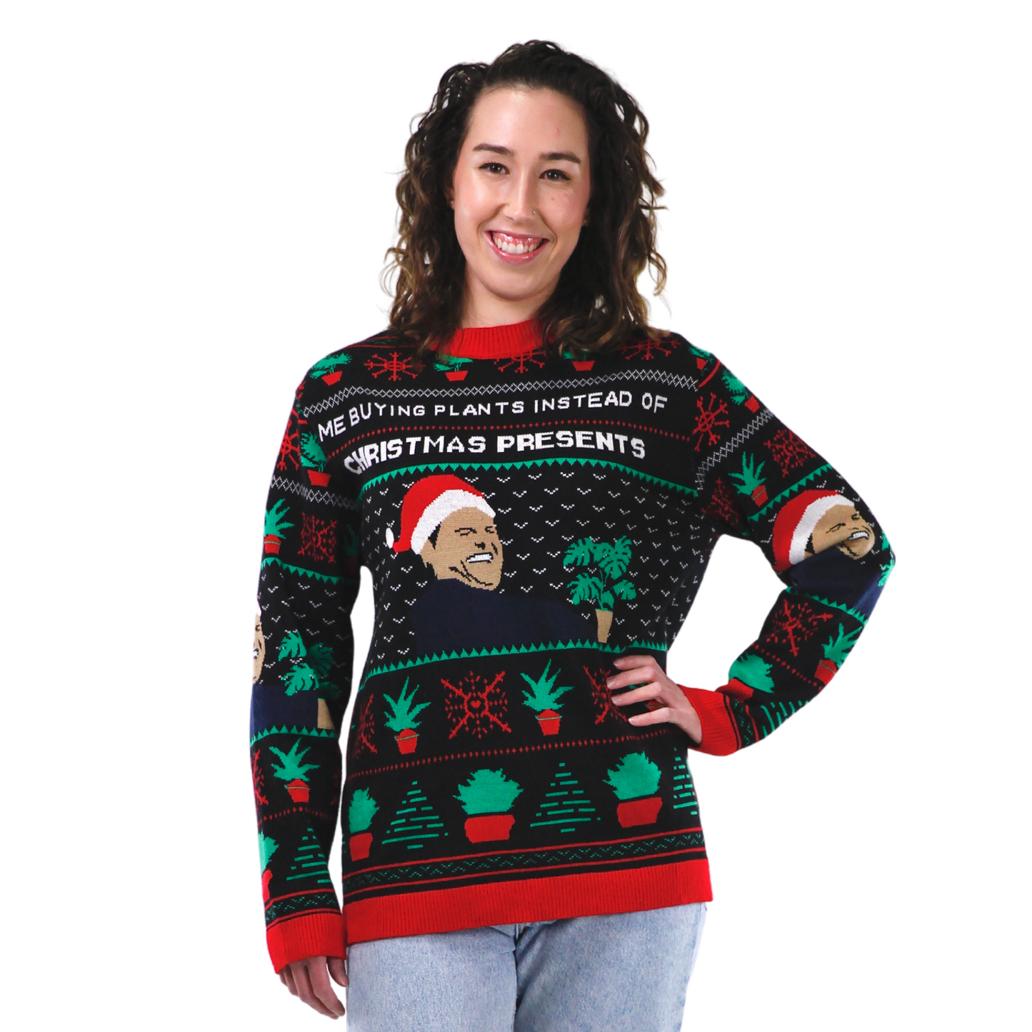 TOM CRUISE MEME - Ugly Plantmas Sweater