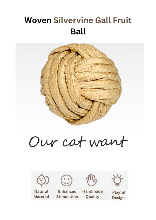 Woven Silvervine Gall Fruit Ball