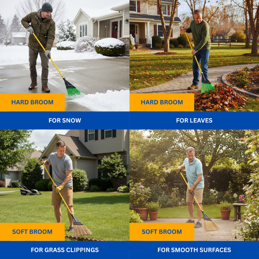 Master Sweep Twin Broom