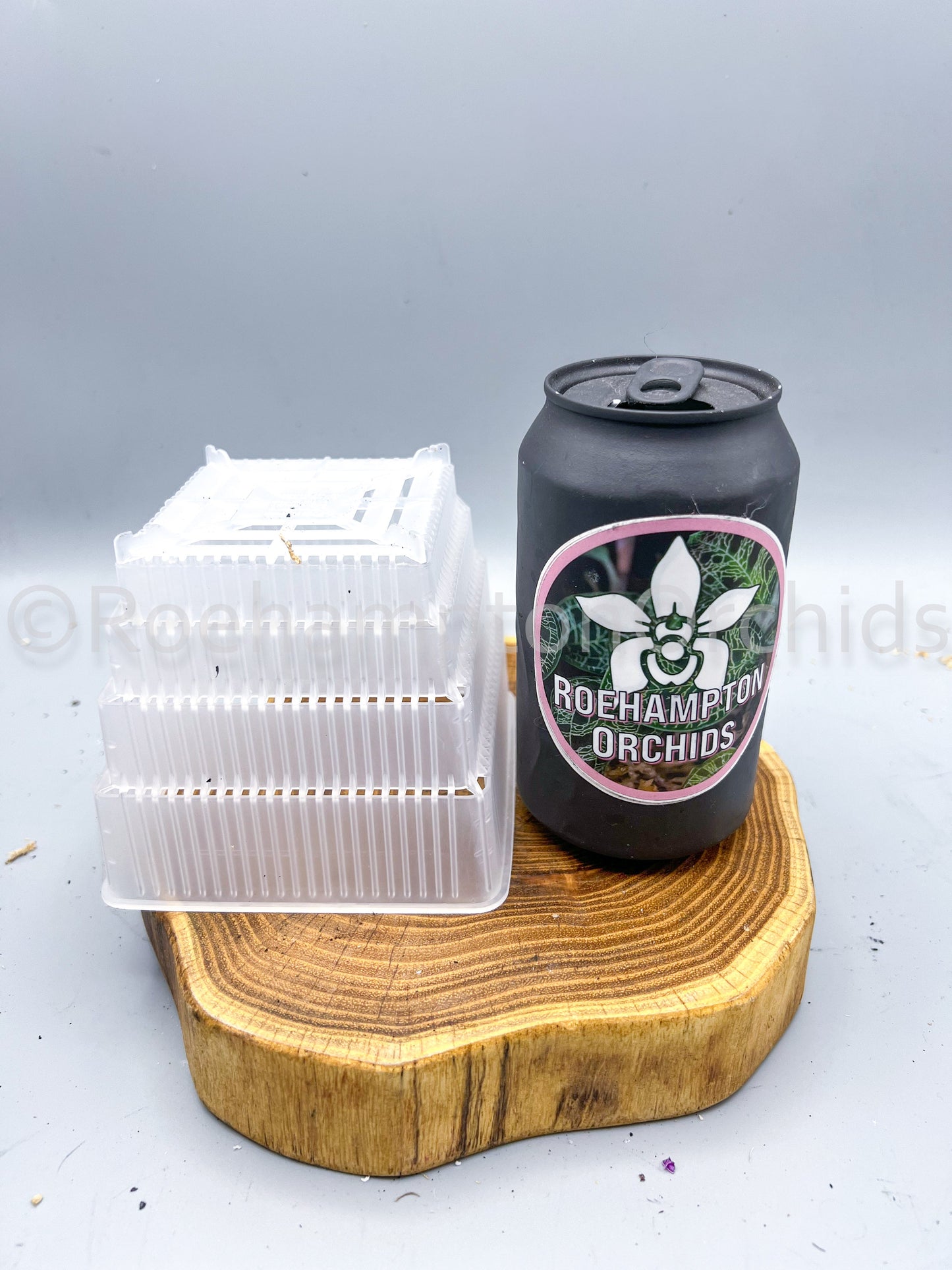 Clear square ultra aerated pots