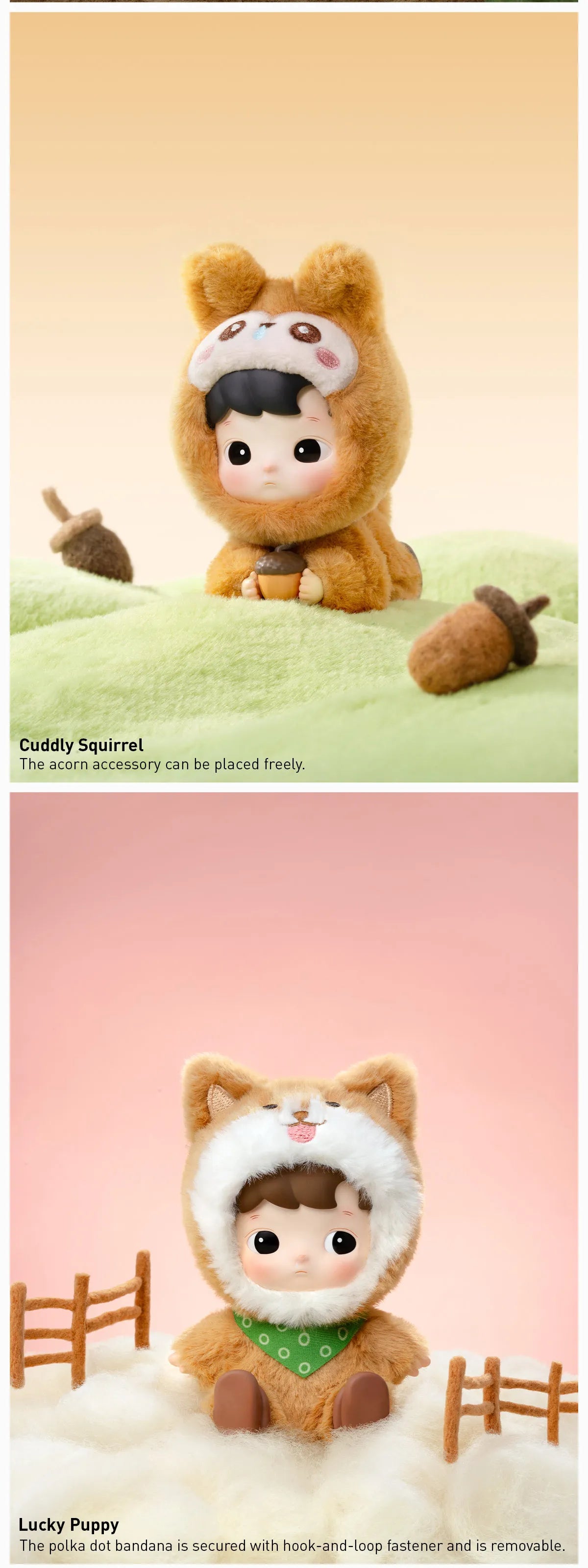 HACIPUPU Snuggle With You Series Figures