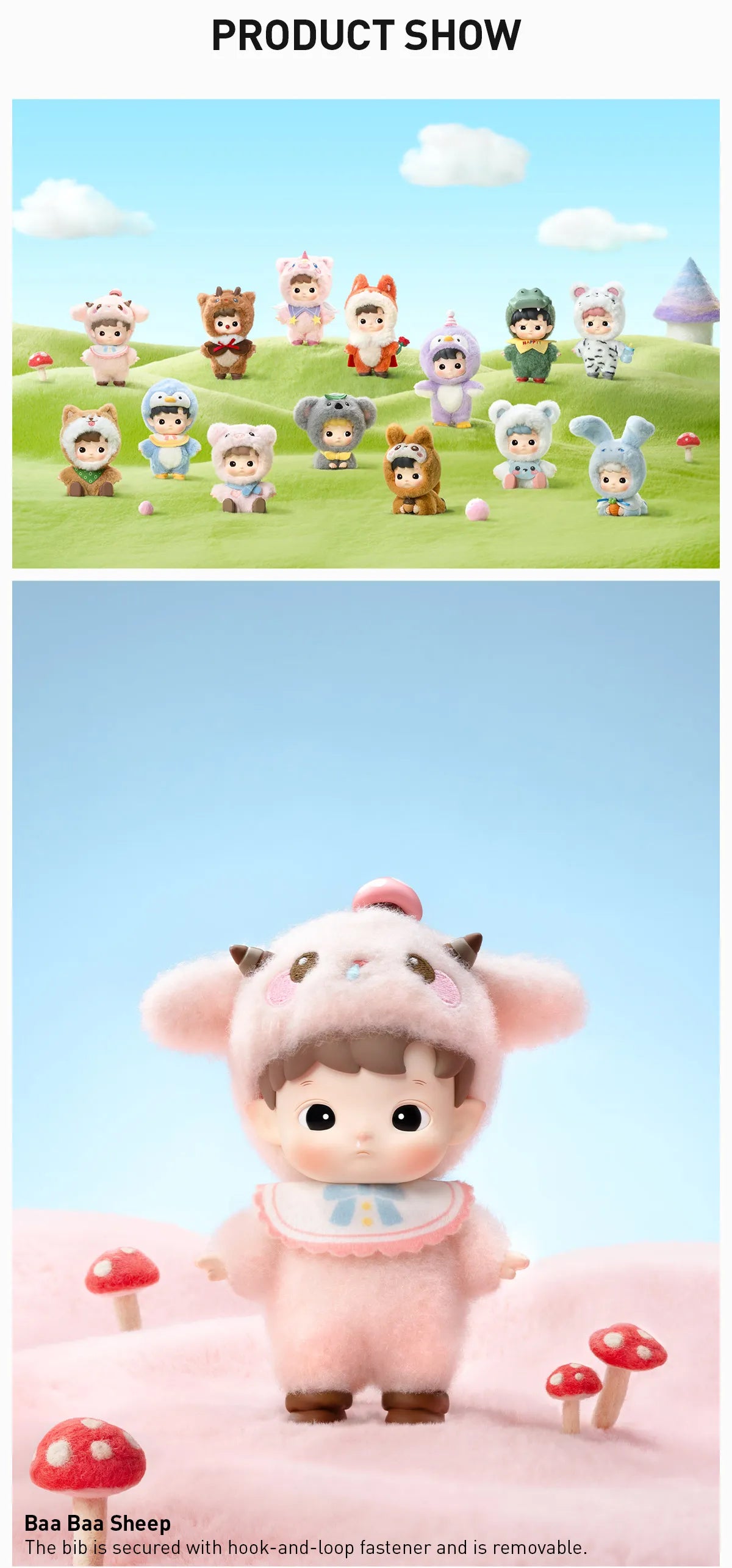 HACIPUPU Snuggle With You Series Figures