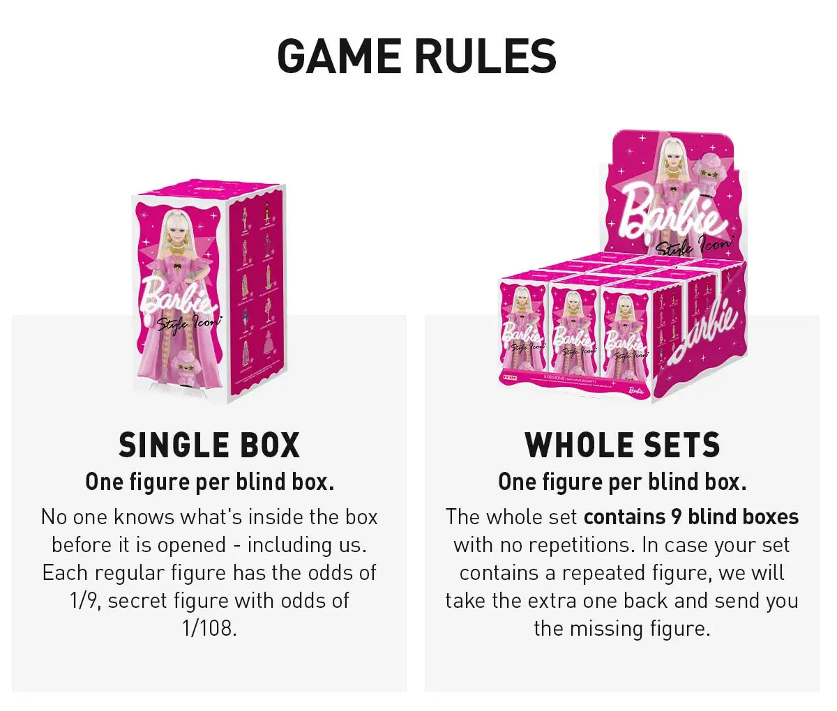 Barbie Style Icon Series Figures - LIMITED EDITION Pre Order