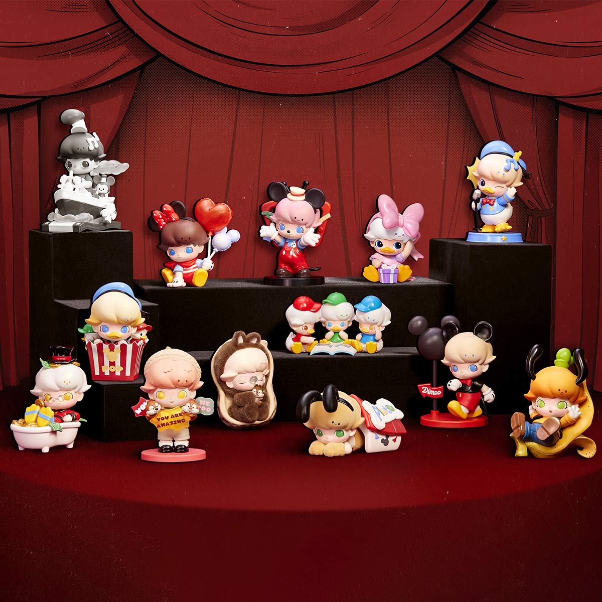 DIMOO WORLD × DISNEY Series Figures