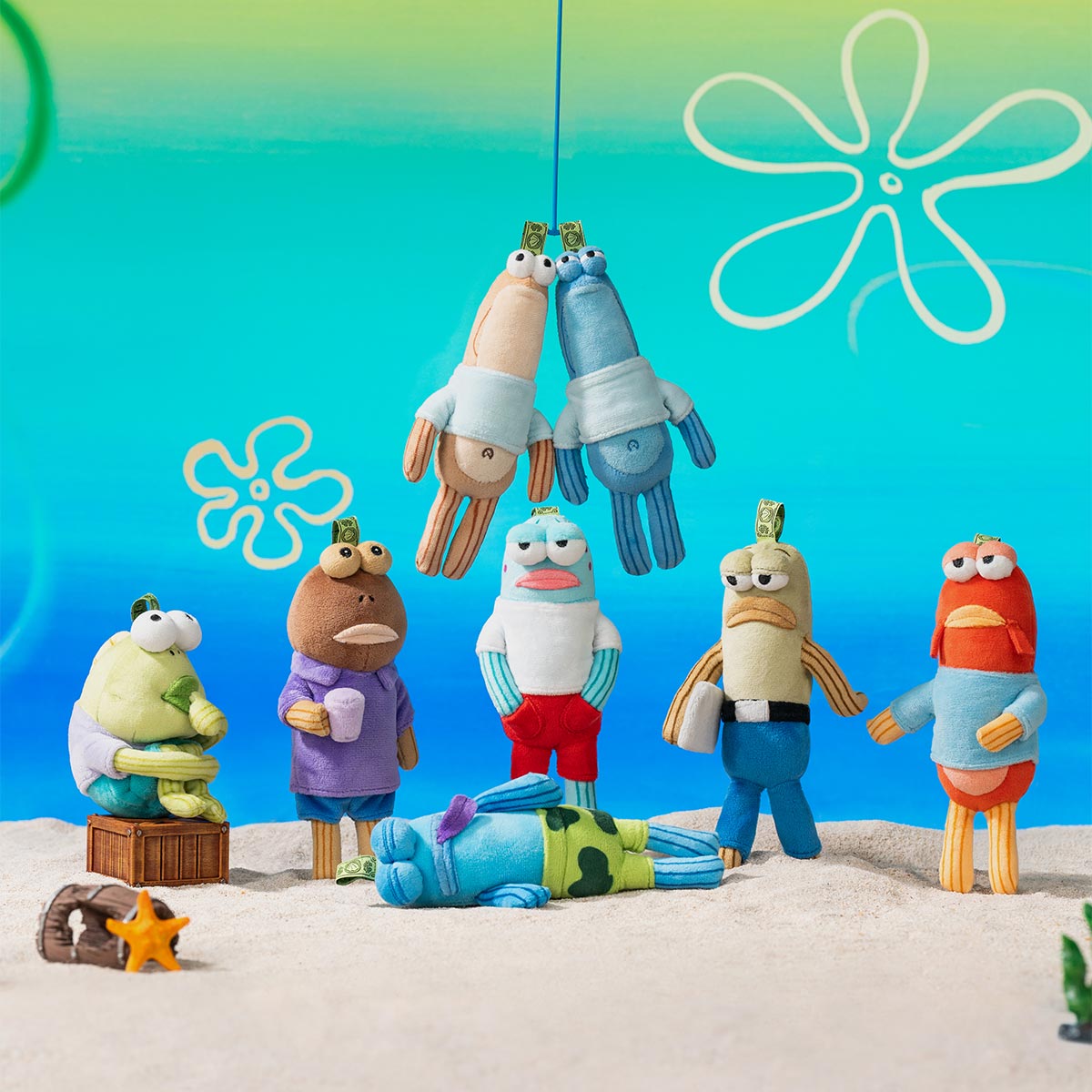 Bikini Bottom Buddies - Whimsical Plush
