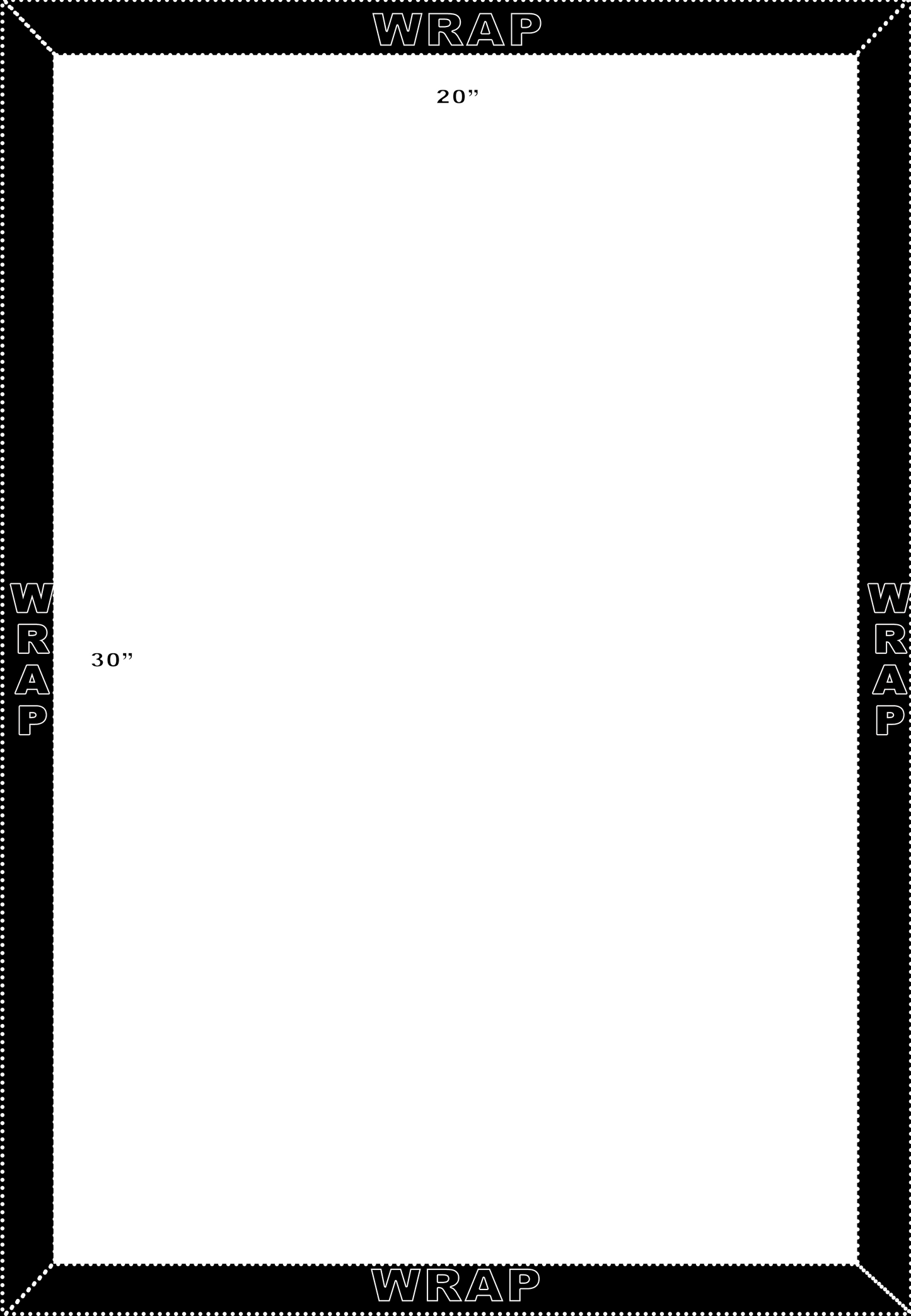 Custom Portrait Photo Canvas