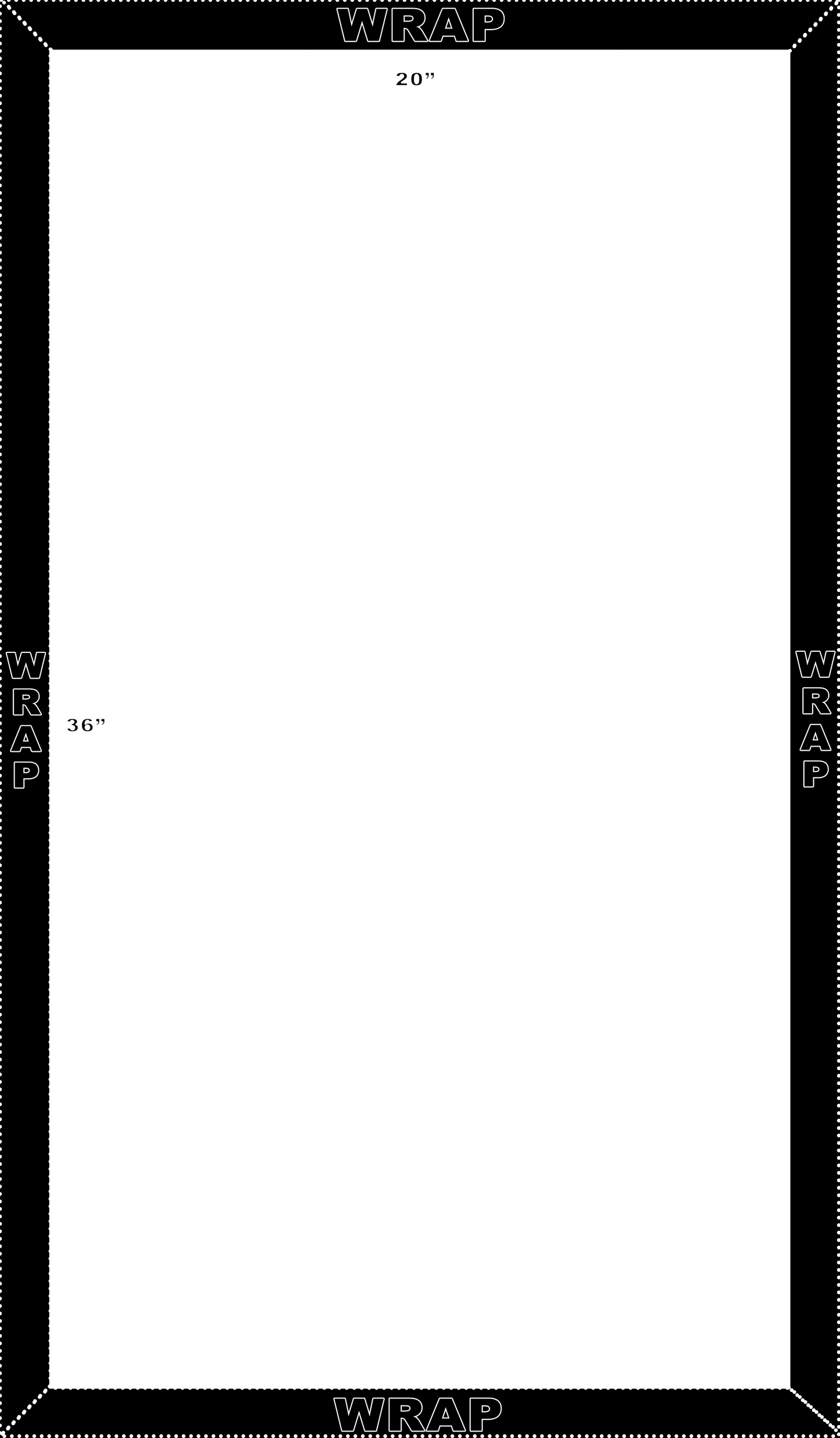 Custom Portrait Photo Canvas