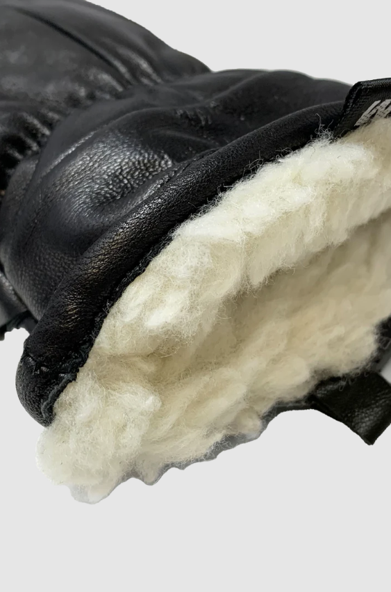 Auclair Men's Chevy Finger Leather Mitts