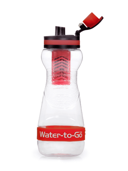 WatertoGo 50cL Water Purification Filter Bottle Removes Contaminants by 99.9%