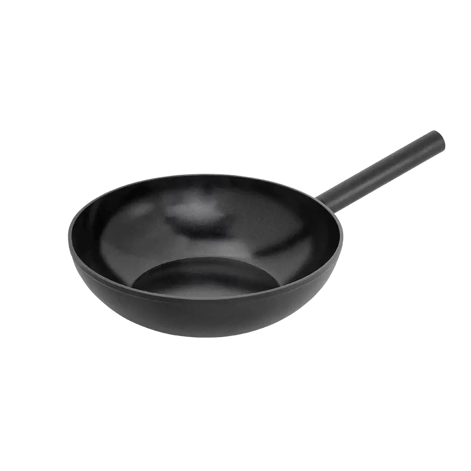 COMBEKK - Ceramic Aluminium WOK PAN 28 CM BLACK