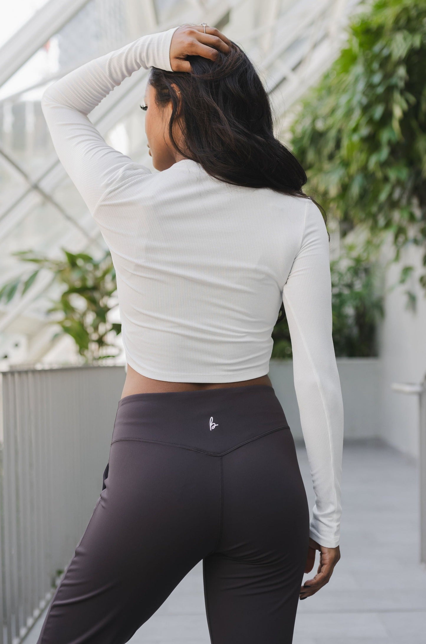 Ribbed Crew *Cropped