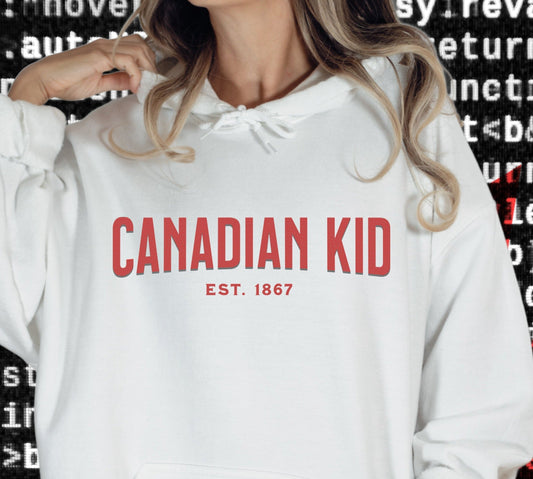 Canada Day Summer Apparel - T-Shirts Sweatshirts and Hoodies - July 1st Celebration