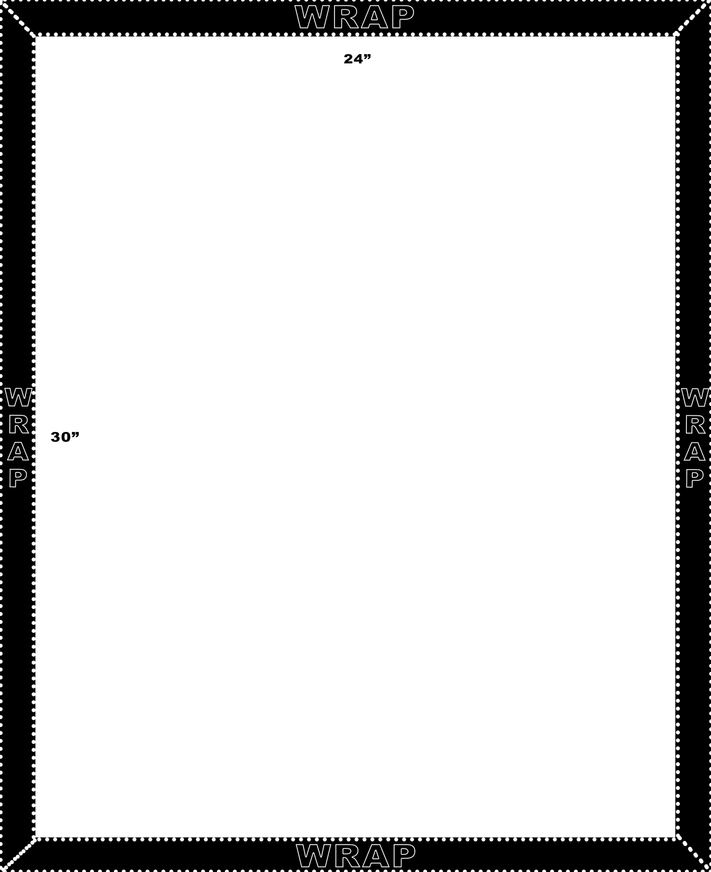 Custom Portrait Photo Canvas