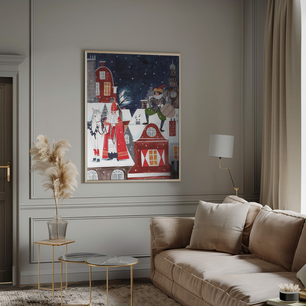 Wall art Saint Nicholas Canvas Print