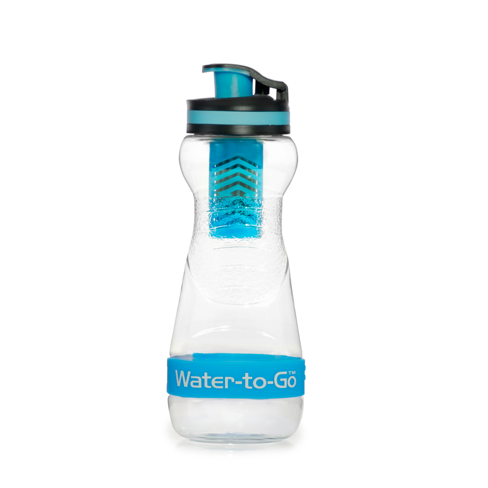 WatertoGo 50cL Water Purification Filter Bottle Removes Contaminants by 99.9%