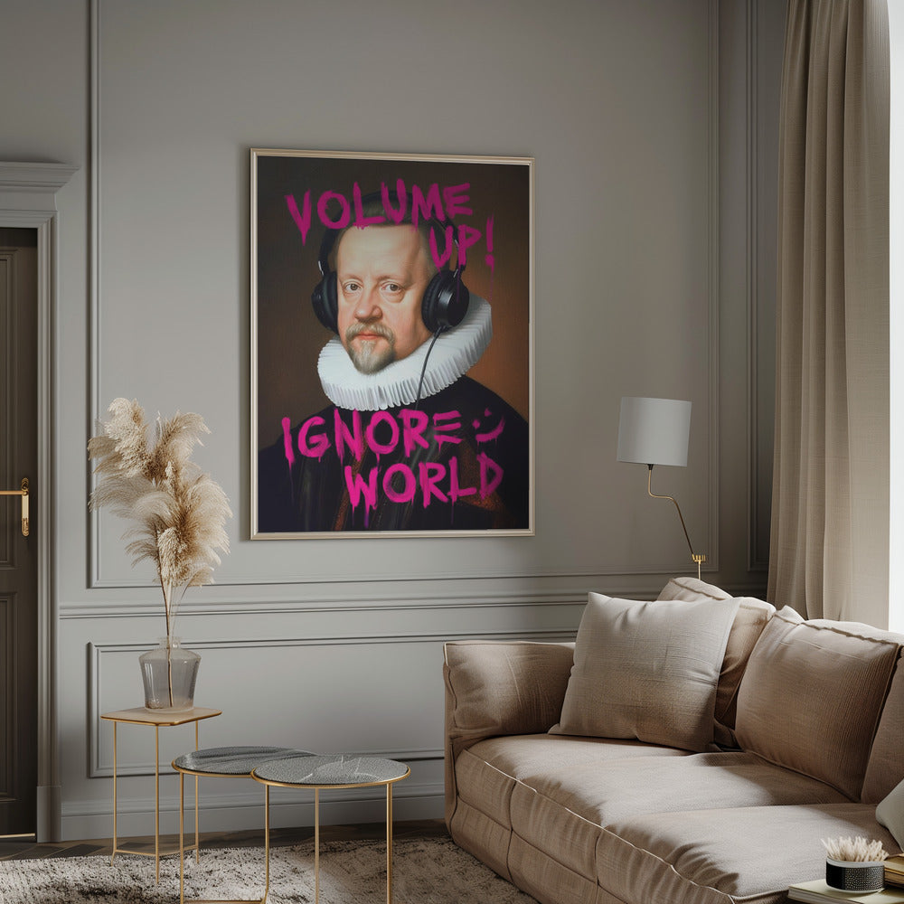 Volume Up Canvas Print