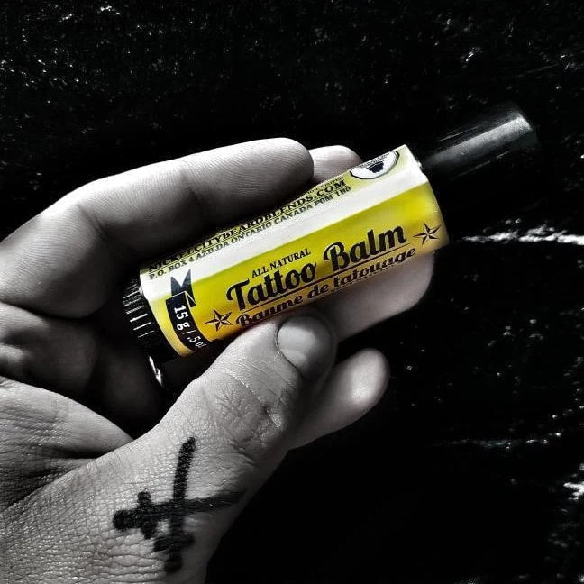 Dry Skin & Tattoo Balm (15g) – Lavender & Chamomile | Soothing Balm for Tattoos, Dry Skin & Eczema Relief