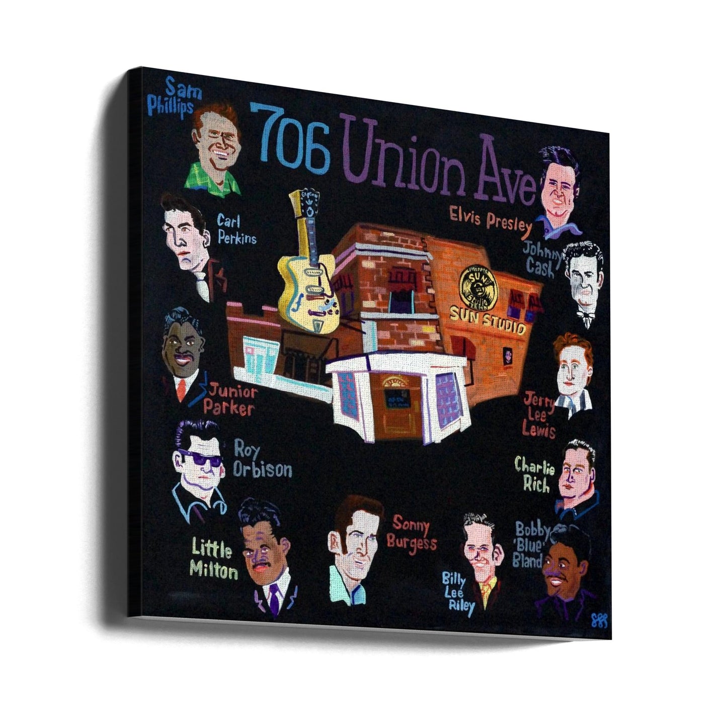 Wall art 706 Union Canvas Print