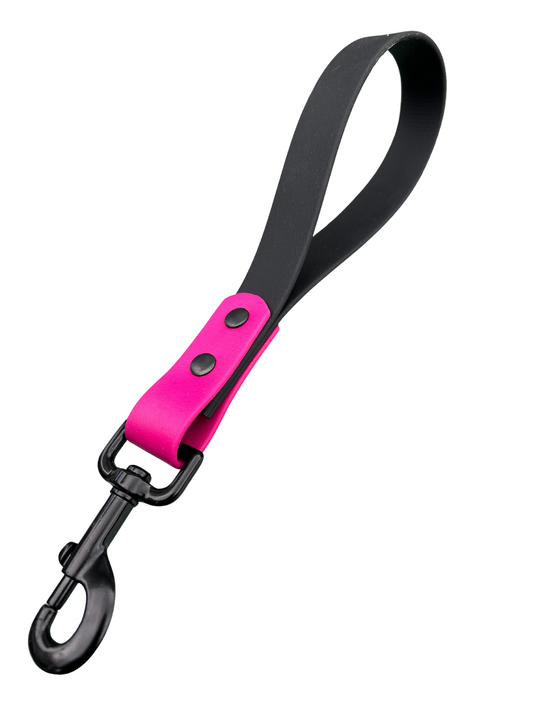 Poignée Rapprochement en Biothane pour chien - Fait Main au Québec