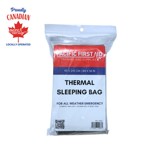 Emergency Thermal Sleeping Bag – Reflective, 213 x 91 cm