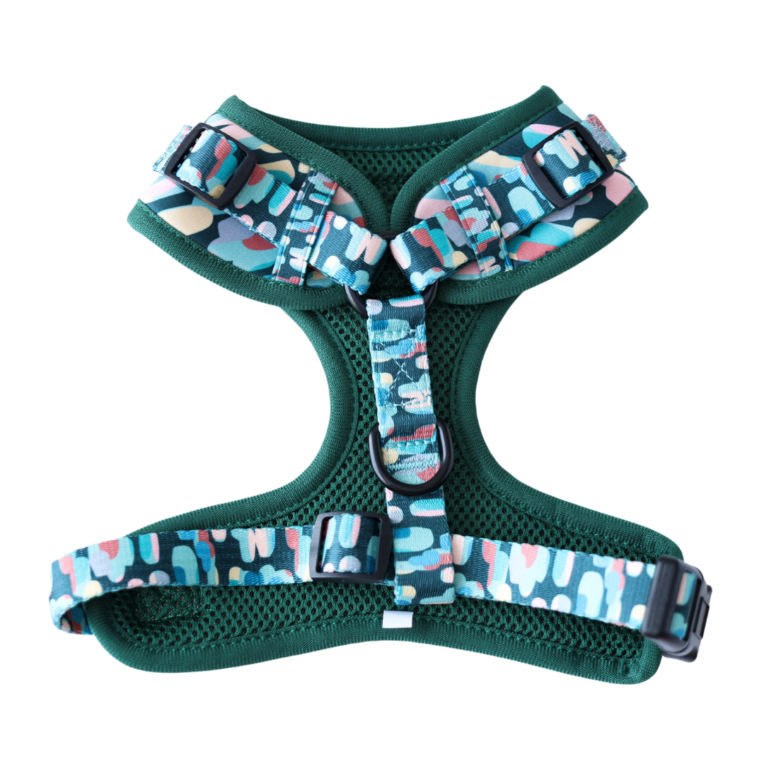 Adjustable Dog Harness Amazônia Tribe | Lila Pawtique