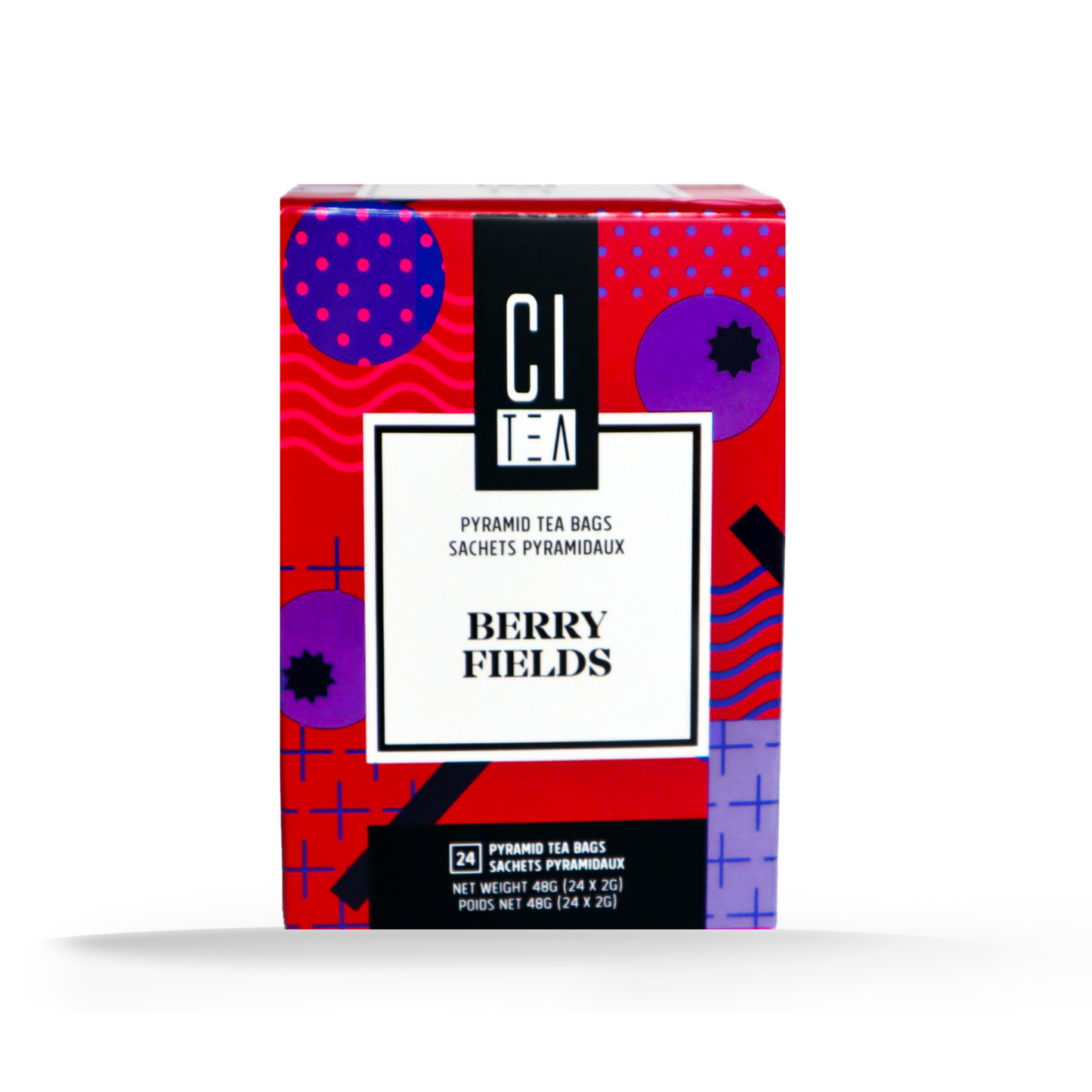 Berry Fields, Berry Tea Pyramid Tea Bags