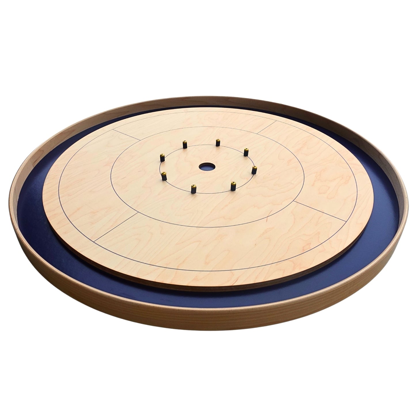 The Royal Navy Board by Crokinole Canada - Tournament Board Game Set - Meets NCA Standards