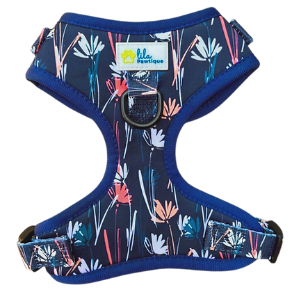 Dog Adjustable Harness Heavenly Flowers | Lila Pawtique