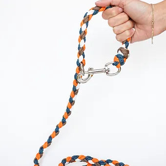 Lila Pawtique Luxury Macrame Style Pet Leash Tribal