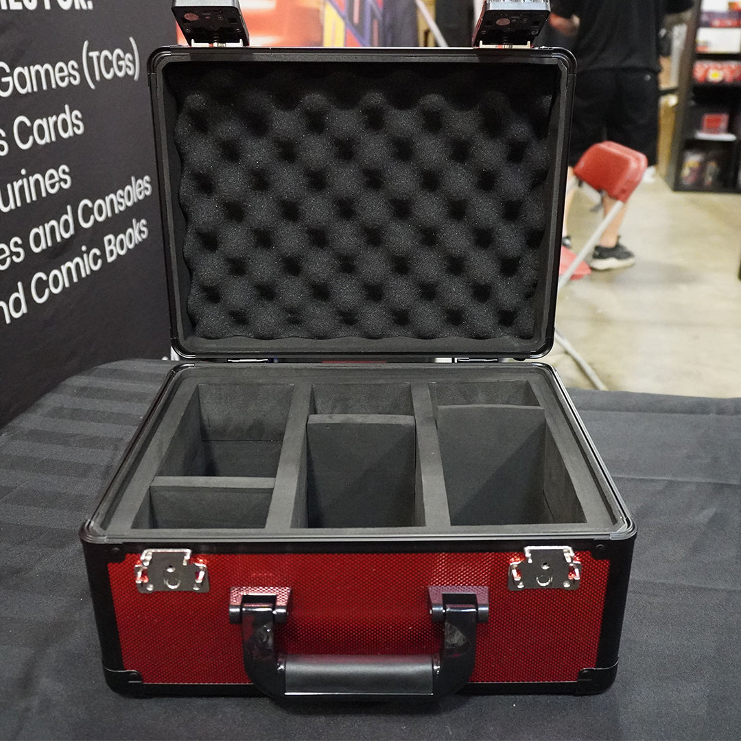 EVORETRO Aluminum Graded Card Storage Box, TSA Lock