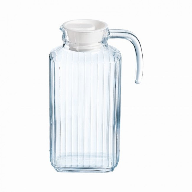 Luminarc 1.7L Glass Pitcher + Lid - Quadro