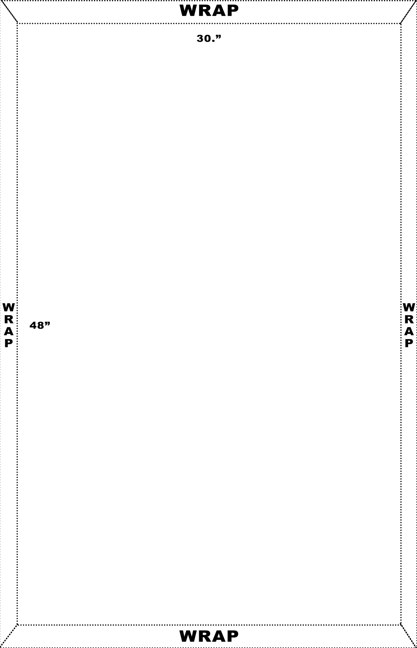 Custom Portrait Photo Canvas