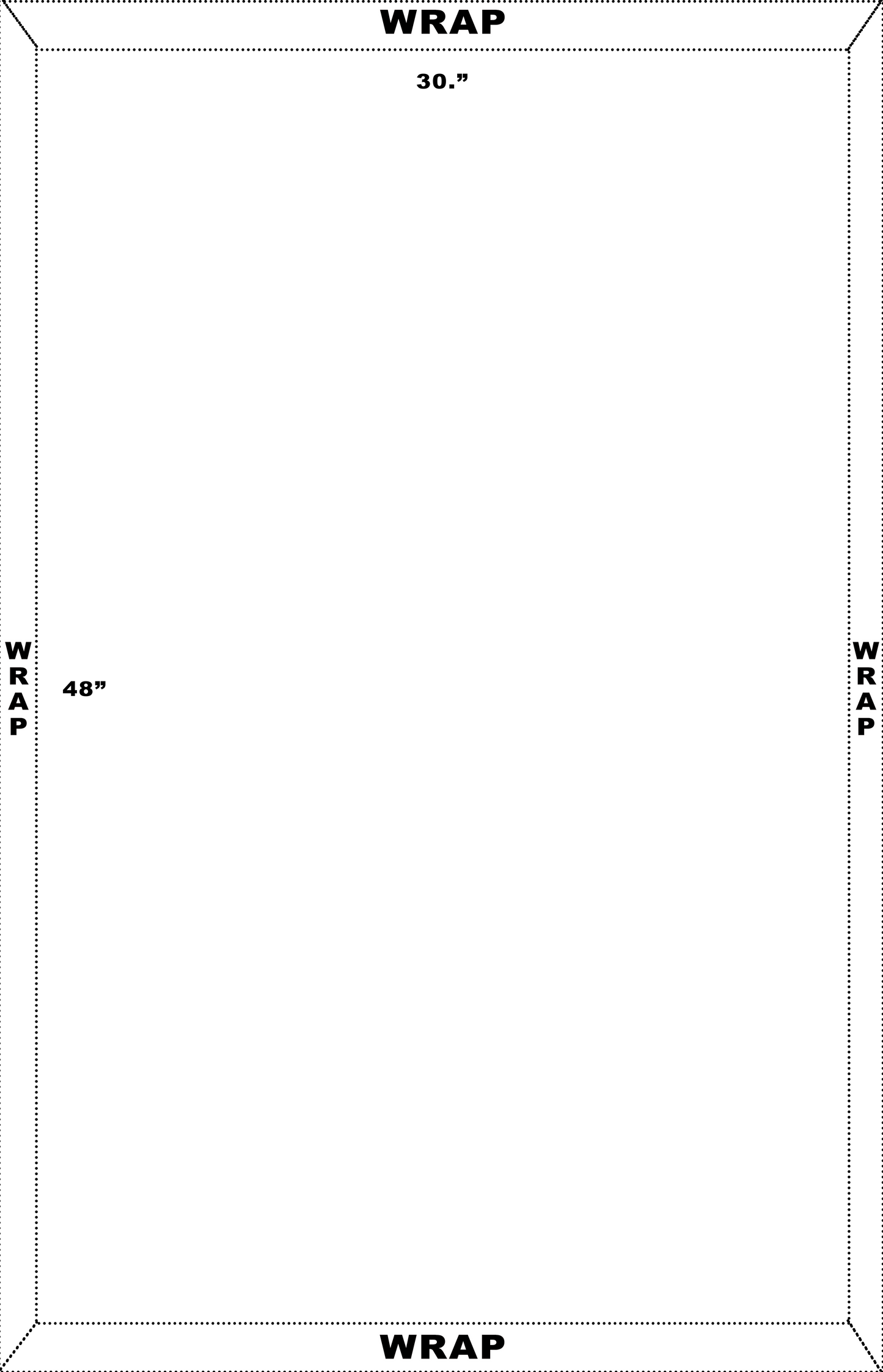 Custom Portrait Photo Canvas