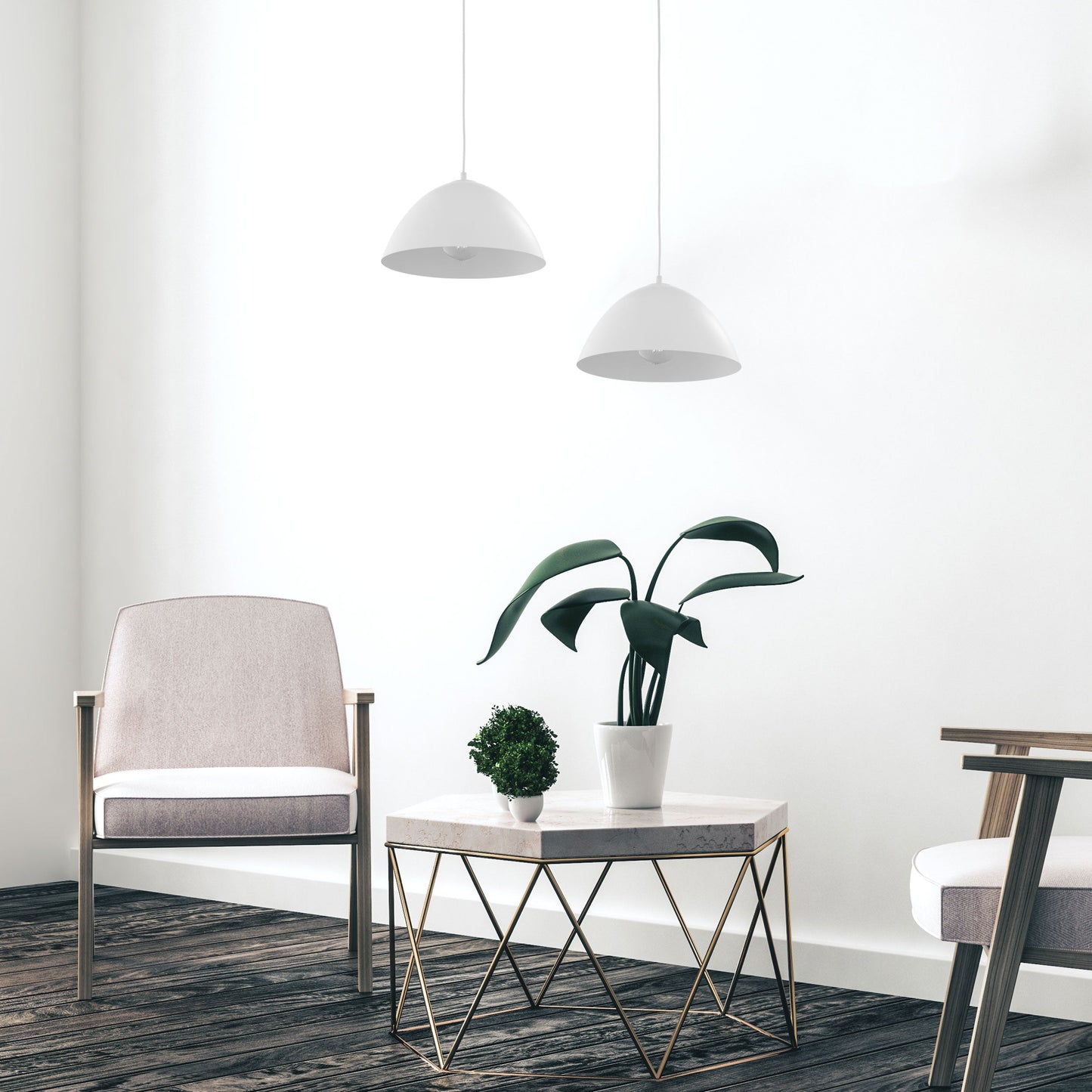 FARO Mid-Century Modern Pendant Light M