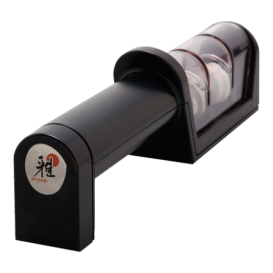 Miyabi Two‑Stage Diamond/Ceramic Handheld Sharpener